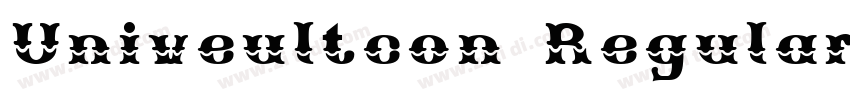 Univeultcon Regular字体转换